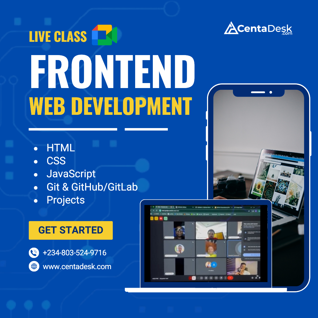 Frontend Web Development Bootcamp: Master HTML, CSS & JavaScript in 2 Months